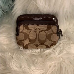 Authentic Coach Credit Card Coin Wallet - SOLD